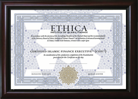 Cife Certificate Image